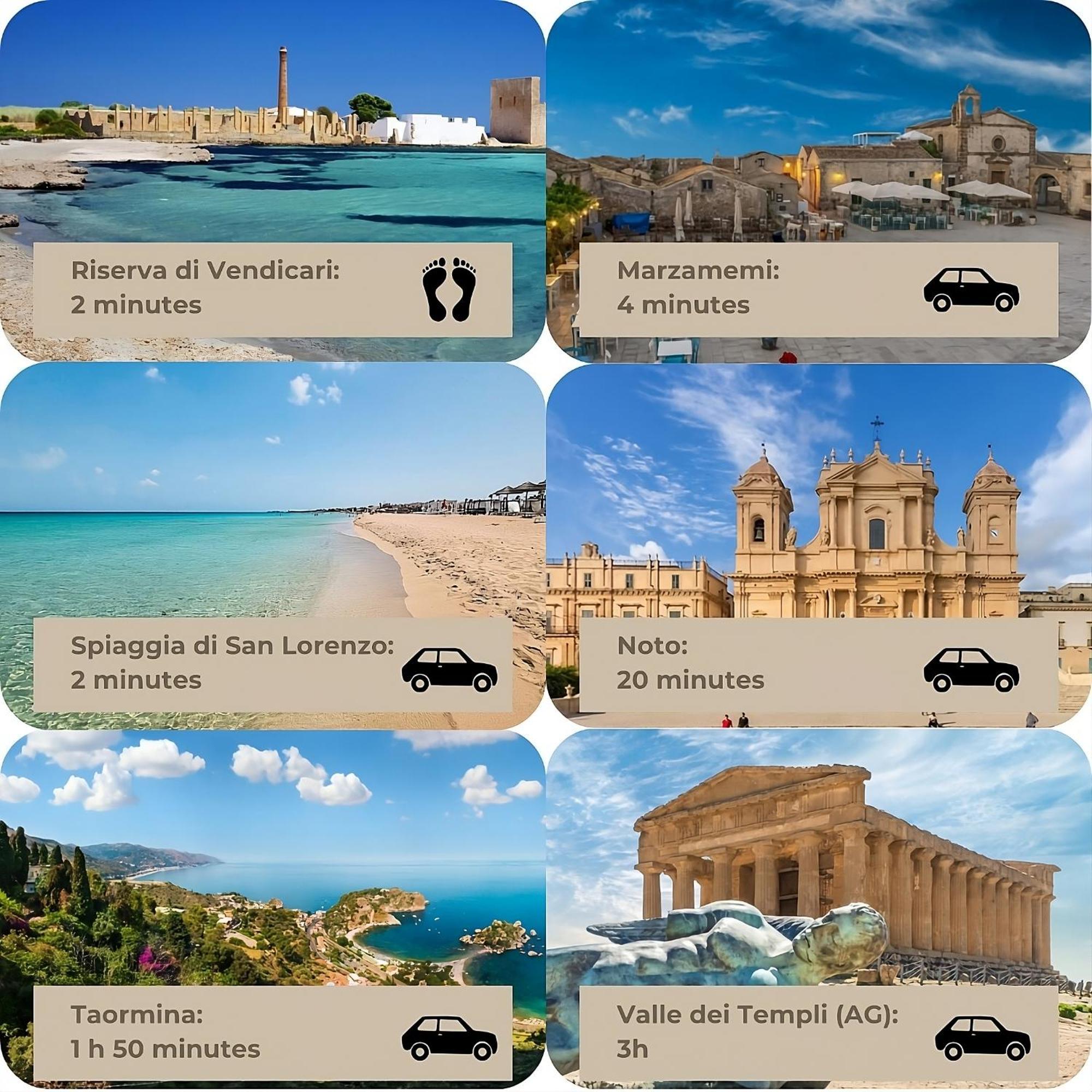 Villa Soleado, Marzamemi - Sea Front Villa Reitani Eksteriør bilde